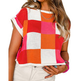 Turtleneck Thin Color Matching Loose Sweater