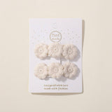 FIVE PETAL FLOWER HAIR CLIPS FOR KIDS HANDMADE_CWAHA6724