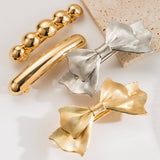 CHIC GEOMETRIC BOW SPRING HAIR CLIP FOR WOMEN_CWAHA6199