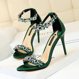 OPEN TOE RHINESTONE HIGH HEELS WITH THIN HEELS_CWSHH0033
