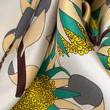 FASHIONABLE SILK SCARF FLORAL PRINT FALL WINTER_CWASC0537