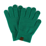Winter Candy-Colored Warm Five-Finger Gloves_Cwag0393