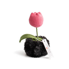 Cwmm9281_Tulip Knitted Cute Crochet Pot