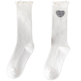 CUTE NEW WINTER WOOD EAR HEART SHAPED SOCKS_CWMS0655
