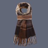 TASSEL SCARF FOR WOMEN THICK WINTER WARMTH_CWASC0142