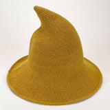 Halloween Character Wool Wizard Hat With Big Brim