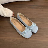 SUEDE ROUND TOE FLAT LOAFERS FOR WOMEN_CWSHF0072