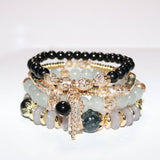 MULTI LAYERED CRYSTAL BRACELET EXOTIC SET_CWAJE1250