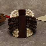 RETRO POPULAR COCONUT SHELL BRACELET_CWMM4421