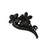 Vintage Floral Hair Claw, Large Chic Back Bun Clip_Cwmm4982