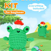 NEW HANDMADE DIY FROG DOLL MATERIAL PACKAGE_CWMM0833