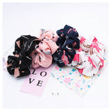 RETRO FASHION FLAMINGO HAIR TIE_CWAHA1075