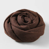 SOLID COLOR LONG LIGHTWEIGHT SCARF WRAP SHAWL_CWASC0204