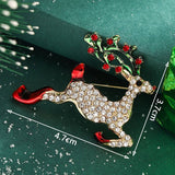 CARTOON BROOCH CREATIVE DESIGN DIAMOND BROOCH_CWMM2617