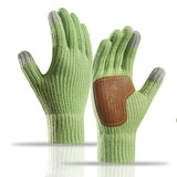 OUTDOOR KNIT GLOVES WINTER TOUCHSCREEN ANTI SLIP_CWAG0519
