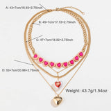 NEW STYLE STACKING NECKLACE FASHION LONG EARRINGS_CWAJE2922