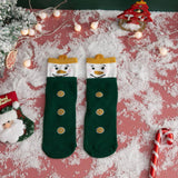 CHRISTMAS SOCKS ELK OLD MAN SOCKS_CWMS0625