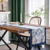 MULTI PATTERNED LACED DETAIL TABLE RUNNER_CWMM0022