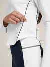 Form-Fitting Sports Zipper Golf And Tennis Top