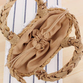 Versatile Daisy Flower Hand Woven Shoulder Bag_Cwab2114