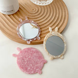 CUTE ANIMAL ACETATE MINI MAKEUP MIRROR PORTABLE_CWMM6391
