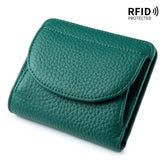 MINI SIMPLE FOLDING ULTRA THIN LEATHER WALLET_CWAB3710
