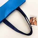 THREE COLOR THICK STRIPED CANVAS TOTE BAG_CWAB1695