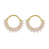 FASHION PERSONALITY SUNFLOWER EARRINGS_CWAJE1734