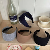 RETRO SIMPLE WIDE BRIM HEADBAND HEADBAND_CWAHA4036