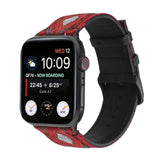 APPLE WATCH IWATCH9 ETHNIC STYLE LEATHER STRAP_CWWW0059