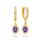 COLORFUL FRENCH TEMPERAMENT GEOMETRIC EARRINGS_CWAJE1774