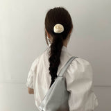 SATIN THREE DIMENSIONAL GENTLE ROSE HAIRBAND_CWAHA4684