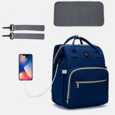 PORTABLE BACKPACK MOTHER AND BABY BAG_CWAB2233