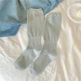 Women Breathable Mesh Mid-Length Cotton Socks_Cwms0647