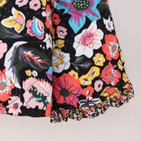 SINGLE BREASTED FLORAL PRINT QUILTED JACKET_CWOJA1564