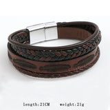 NEW FEATHER ALLOY BUCKLE BRACELET_CWAJE1456