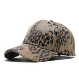 Womens Leopard Print Baseball Cap - Sun Hat Cwah1091