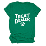 STYLISH CREW NECK SHORT SLEEVE TEE FOR WOMEN_CWDSD8365