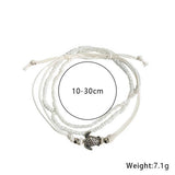 BOHO TURTLE BEADED ANKLET SET VINTAGE DESIGN_CWMM6352