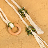 HANDMADE BRAIDED DOUBLE LAYER WAIST BELT SSCWMM6414