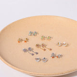 HALLOWEEN DEVIL SPIDER WITCH BAT HEART EARRINGS_CWAJE5085