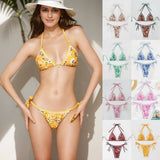 PAISLEY PRINT BIKINI SET TIE SIDE SWIMSUIT_CWMW0918