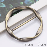 METAL RING SIMPLE SCARF RING WITH NO UPKEEP_CWMM2162