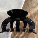 LARGE OCTOPUS BUN THICK DOUBLE SIDED RETRO CLIP_CWAHA2650