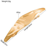 FASHIONABLE METAL HAIR CLIP WITH GEOMETRIC DESIGN_CWAHA6239