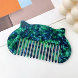 10CM ACETATE CARTOON COMB COLORFUL HAIR COMB_CWMM6440