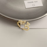 SIMPLE HIGH END ZIRCON BUTTERFLY RING FOR WOMEN_CWAJE3109