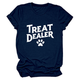 STYLISH CREW NECK SHORT SLEEVE TEE FOR WOMEN_CWDSD8365