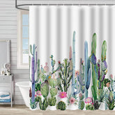 PLANT AND FLOWER WATERPROOF SHOWER CURTAIN_CWMM1795
