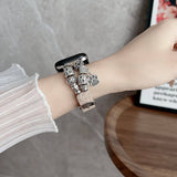 IWATCH9 1 SE DOG PAW ORNAMENT GENUINE LEATHER STRAP_CWWW0060